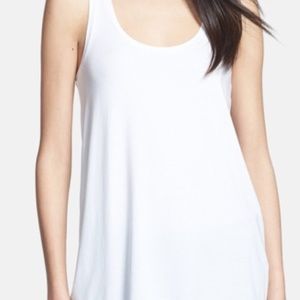 Vince drape hem tank